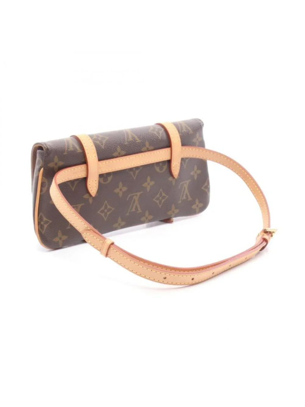 Louis Vuitton Waist Bag Pochette Marelle Monogram Canvas Leather